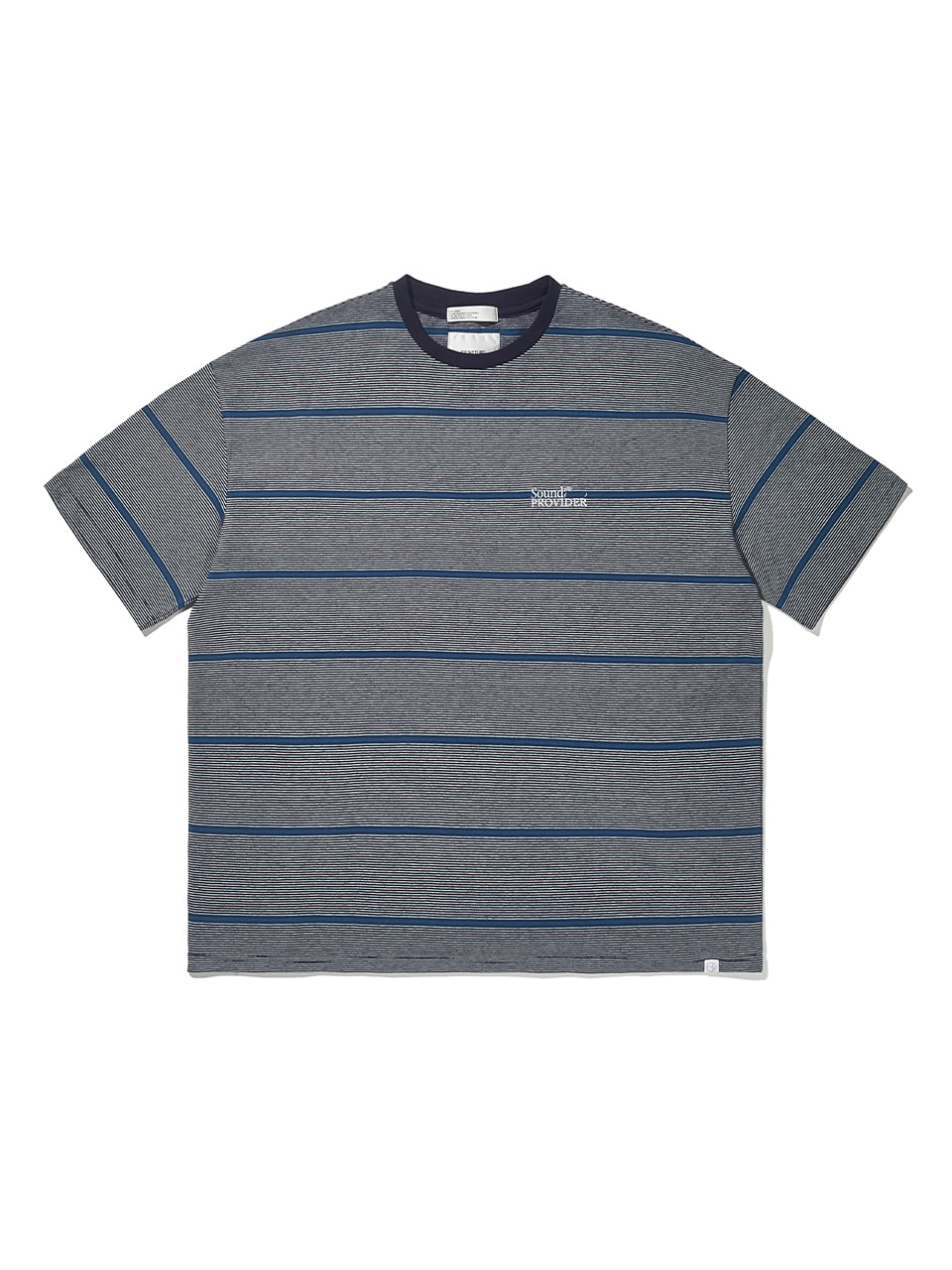 SOUNDSLIFE - dB Stripe T-Shirt Blue