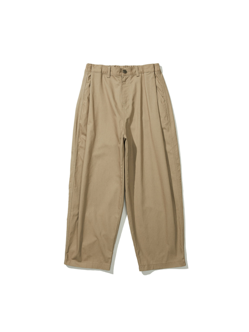 SOUNDSLIFE - New Balloon Snap Pants For FW Beige