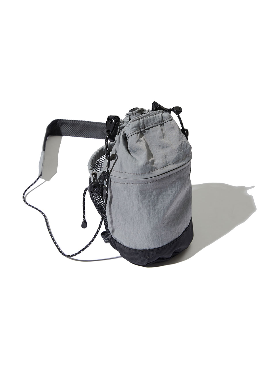 SOUNDSLIFE - Utility Nylon Small Pouch Bag Grey