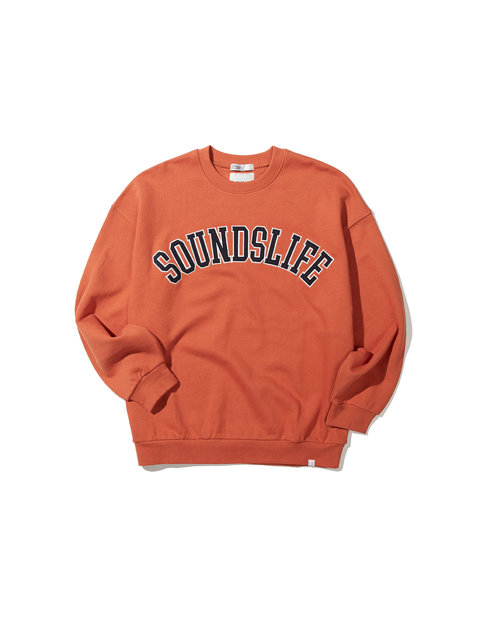SOUNDSLIFE - Applique Big Arch Logo Sweatshirts Orange