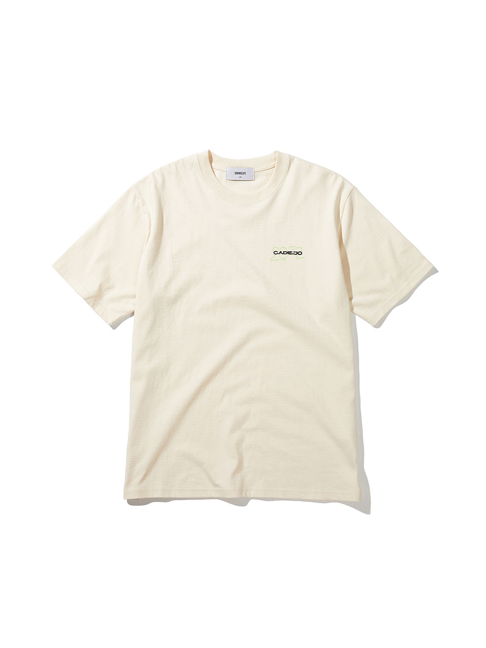 SOUNDSLIFE - CADEJO X SOUNDSLIFE Short Sleeve T-Shirt Ivory
