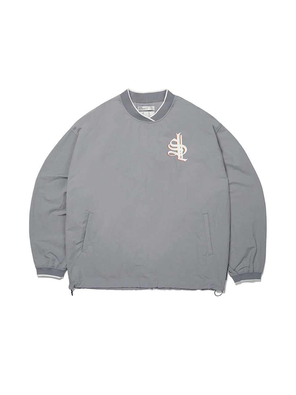 SOUNDSLIFE - SL Logo Woven Pullover Grey