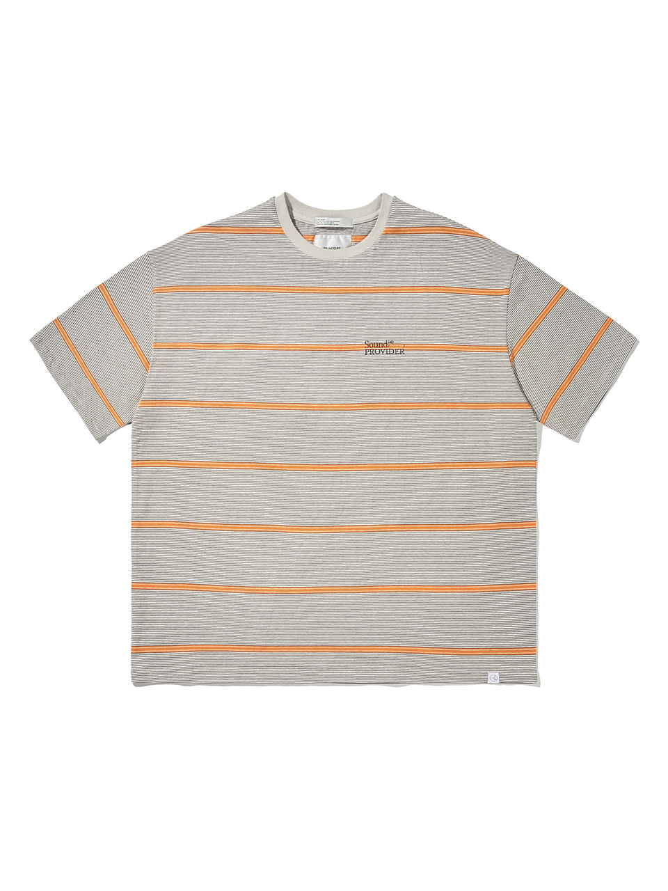 SOUNDSLIFE - dB Stripe T-Shirt Orange