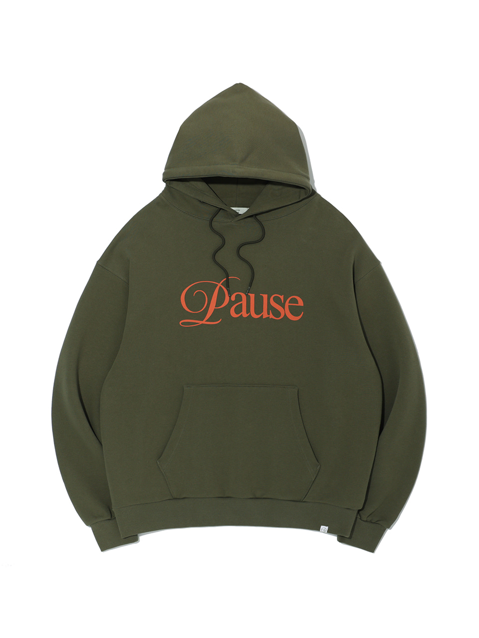 SOUNDSLIFE - P.P.R Lettering Hoodie Pullover Khaki