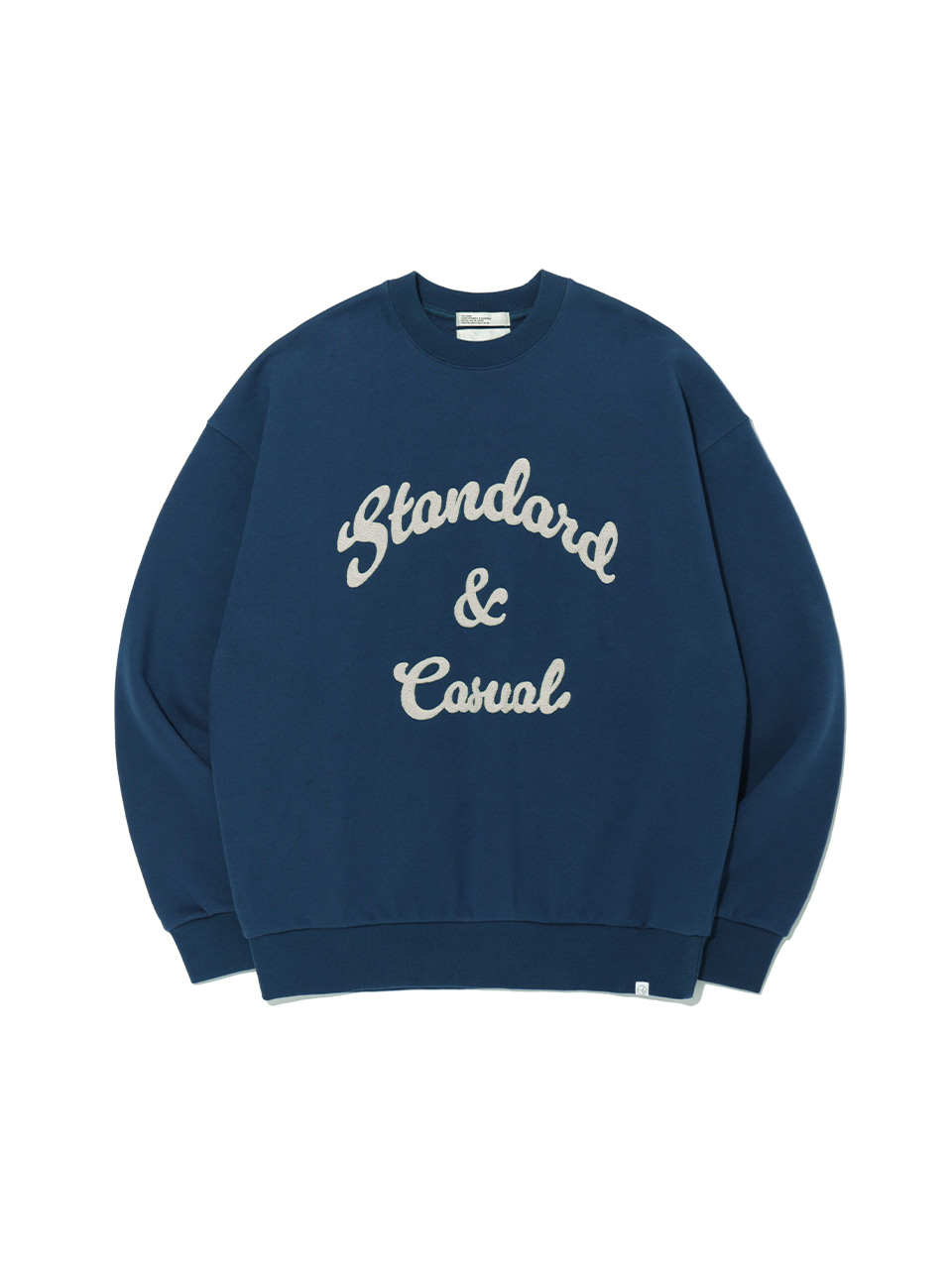 SOUNDSLIFE - S&amp;C Embroidery Sweatshirts Blue